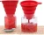 Import Amazon Hot Sale Large Silicone Funnels for Jars Silicone Collapsible Funnels Large Kitchen Funnels from China