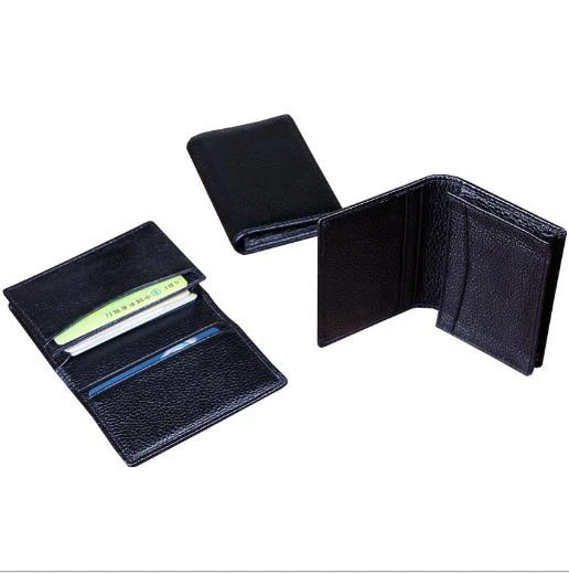 Amazon hot sale Short Genuine Leather Wallets for Man