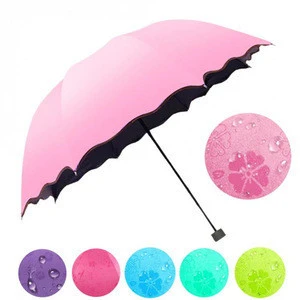 Amazon sell Met Water Begin Bloom Magic Compact Sun Travel Umbrellas for Women