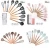 Import Amazon top seller silicone cooking utensils 12pcs Kitchen Tools Silicone Set wood handle from China