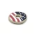 Import american flag donut teether bpa free food grade  silicone bright  star teethers sensory teething toys wholesale supplier from China