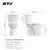 Import american standard toilet 0.8gpf  3 liter water saving toilet bowl from China