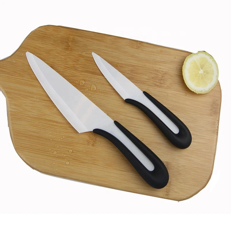 Amzon hot selling knife set ceramic high quality ceramic knives set  OEM  2pc  kitchen ceramic knife set