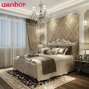 Annbor Furniture Classic King Size Bedroom Set European Style Hot Sell Royal Luxury Bedroom Furniture