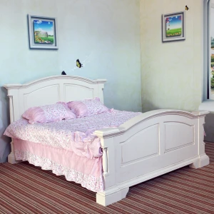 Antique multifunctional bedroom furniture painted4&#x27;6&quot; bed