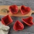 Import Apple pear shape colorful ceramic fruit tray CANDY PLATE from China
