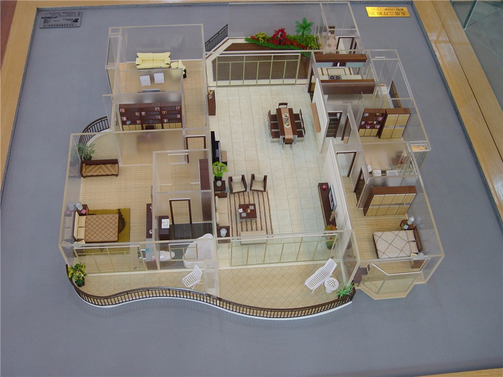 Buy Architecture Inside Room Layout Model With Furniture , Professional ...