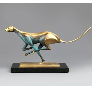 art sculpture modern animal bronze sculpture