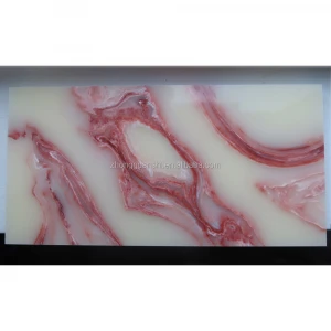 Artificial White Onyx Pink for Hotel