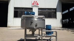 ASME certified stainless steel liquefier blender homogenizer mixer