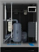 Atlas Copco 11KW PLC Pump Core Gas Variable Frequency Stationary Screw Air Compressor Gear Engine Wholly-Owned Subsidiary Brand