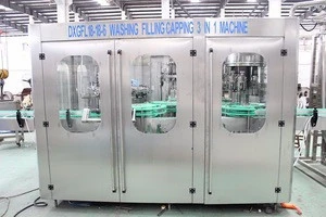 Automatic Carbonated Sparkling Beverage Water Bottling Filling Machinery