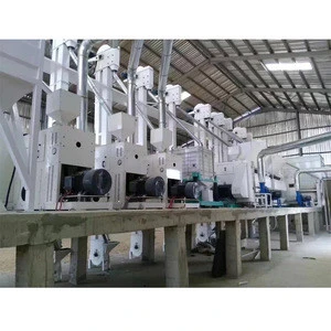 Automatic mini 60 ton per day paddy parboiling whitener and polishing rice mill processing line producing companies plant
