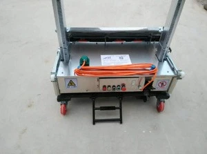 Automatic Stainless Steel Wall Cement Plastering Machine Render
