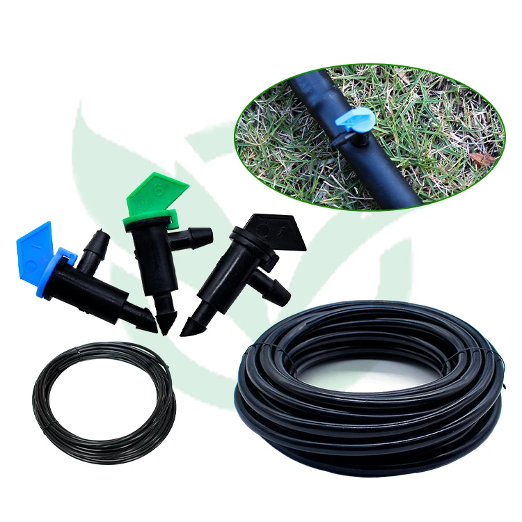Automatic Watering Kit Plastic Flag Dripper For Drip Irrigation