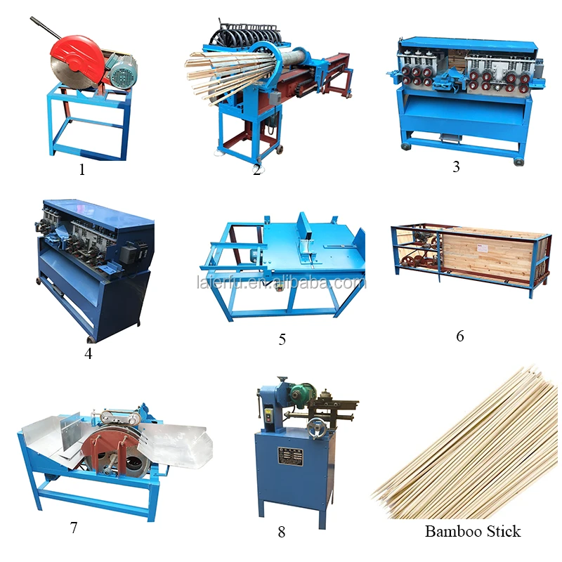 Automatic Wooden Tooth Pick Bbq Sticks Maker Kebab Meat Skewer Making Bamboo Toothpick Machine Price