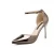 Import Autumn selling silver, word buckle, female pointed ladies high heels shoes women from China