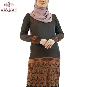 Baju Melayu High Quality Manufacturer Islamic Clothing Jilbab Kaftan Kimono Custom Dubai Arabic Dress Cutting Kebaya Kurung