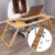Import Bamboo Adjustable Tilting Top Multi Function Table Bed Laptop Desk with Folding Legs from China