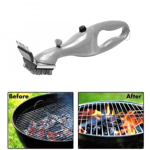 Barbeque BBQ Vapor Cleaner Brush Stainless Steel Barbecue Grill Steam Power