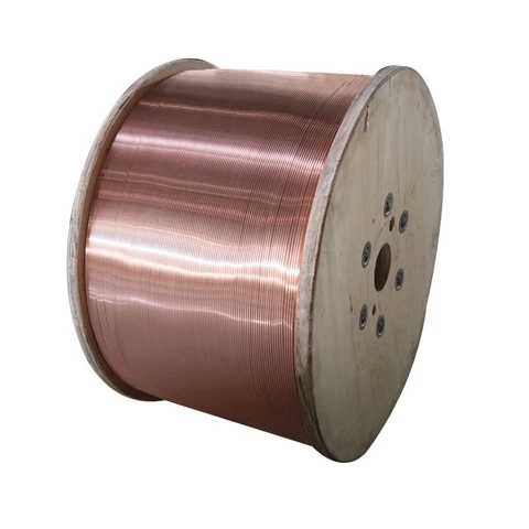 bare cca wire factory price copper clad aluminum wire