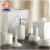 Import Bathroom Toiletry Set Toilet Brush Holder Marble Bath Accessories Set from China