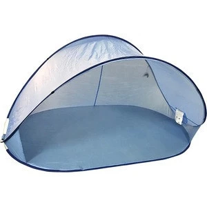 Beach Umbrella Outdoor Sun Shelter Automatic Pop Up Sun Shade Portable Camping Fishing Hiking Canopy Easy Setup Beach Shelter 1-