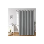 Beautiful Modern Waffle Weave Textured Grey Waffle Shower Curtains Available at Best Prices from India new