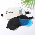 Beauty Personal Care Travel Custom Silk Sleeping Eye Mask Ice bag cartoon lace eye shield