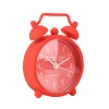 Bed Room Decoration Children Alarm Silicone Clock Twin Bell Clock Promotional Gifts for Teenagers