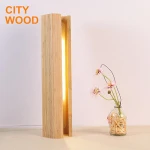 bedroom bamboo atmosphere led table lamp