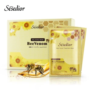 Bee Venom Peptide Royal Jelly Intensive Repair Moisturizing Face Mask - Sesedior