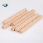 Beech Wooden Craft Dowel Rods Unfinished Round Hardwood Wooden Craft Sticks for DIY