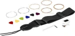 Beginner Full-Size Acoustic Guitar with Strings Picks Tuner Strap and Case