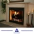 Import Beige marble fireplace gas fireplace home depot fireplace from China