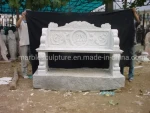Beige Stone Sculpture Antique Marble Tables (SY-T003)