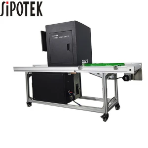 Belt Conveyor Feeding Visual Inspection Equipment with 1 CCD Camera System