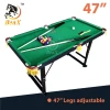 Benxiao  children pool table Mini Pool table snooker table factory direct sale 120cm legs adjustable