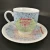 Best choice western style cheap tea cups and saucers with new design