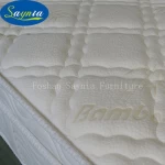 best gel memory foam spring king size mattress for hotel
