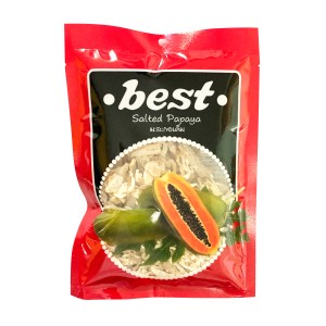 Best Grade Healthy Snacks Salty Taste Preserved Dried Papaya Fruit