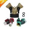 Best sale 2 Way Garden Hose Splitter with 3/4 Connector, Easy to Open Valves Y hose connector for Easy Life