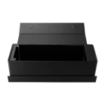 Bestyle Luxury Black Matte Rigid Customized Folding Magnet Paper Box Wine Bottle Box Packaging