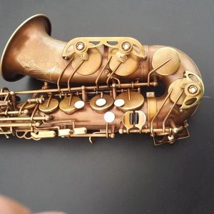 Big bell OEM customized exquisitely engraving alto saxophone price