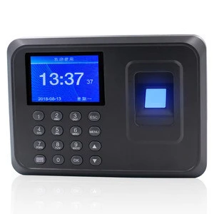 Biometric Fingerprint Time Attendance System And Time Recorder Control System for Employee Office