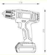 BKB1401 14.4V Cordless Drill/Driver 14.4V cordless power tool