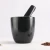 Import Black Granite Natural Stone Mortar And Pestle Set As Spice Kitchenware And Medicine Grinder Masher from China