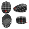 Black plaid custom IVY hats