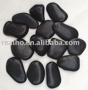 black river rock,natural pebbles