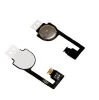Black / White For iphon4s Home Button assembly ;Replacement Flex Cable home Menu button with Key Cap complete